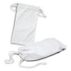 White Microfibre Pouches